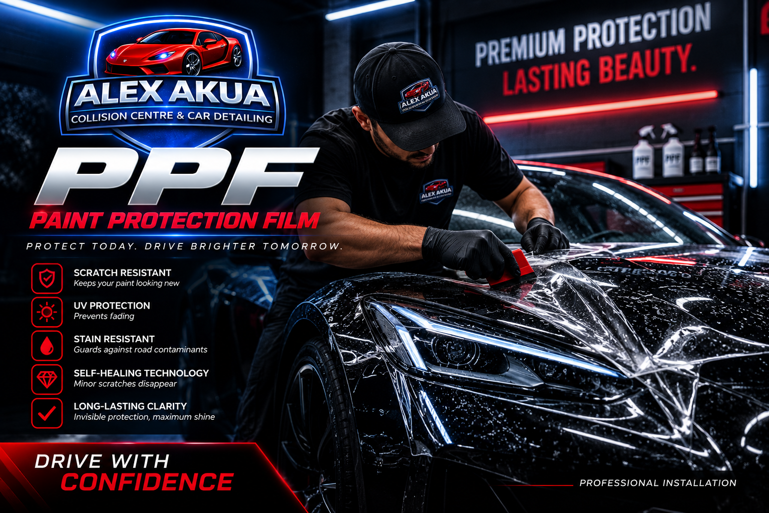Alex Akua PPF Paint Protection Film
